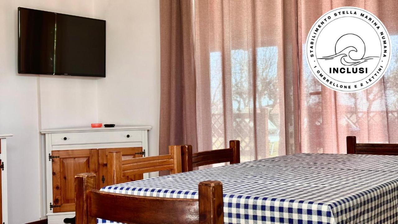 Viva3 - Numana, Ampio Trilocale In Villa Con Piscina Eksteriør billede