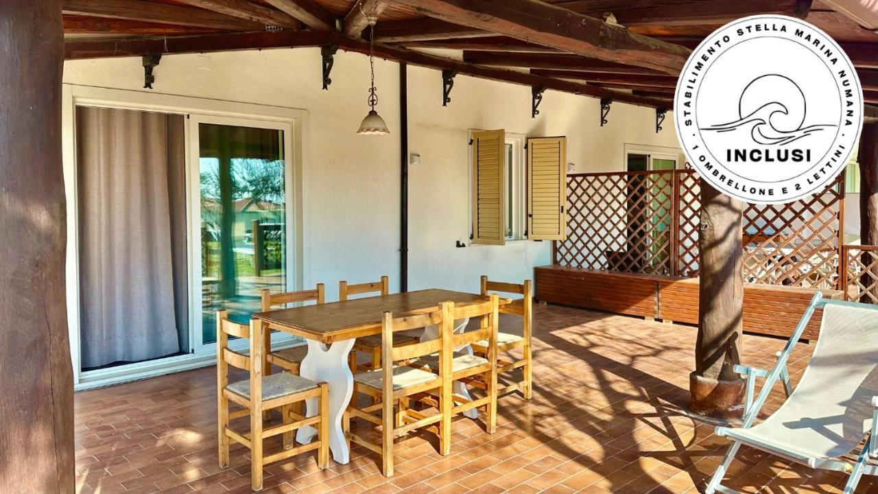 Viva3 - Numana, Ampio Trilocale In Villa Con Piscina Eksteriør billede